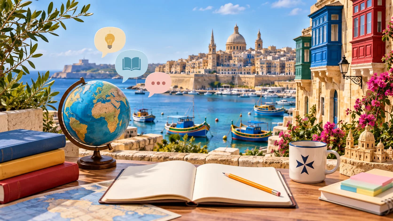 Sıfırdan İngilizce ile Malta'da Dil Okulu: Başlangıç Rehberi
