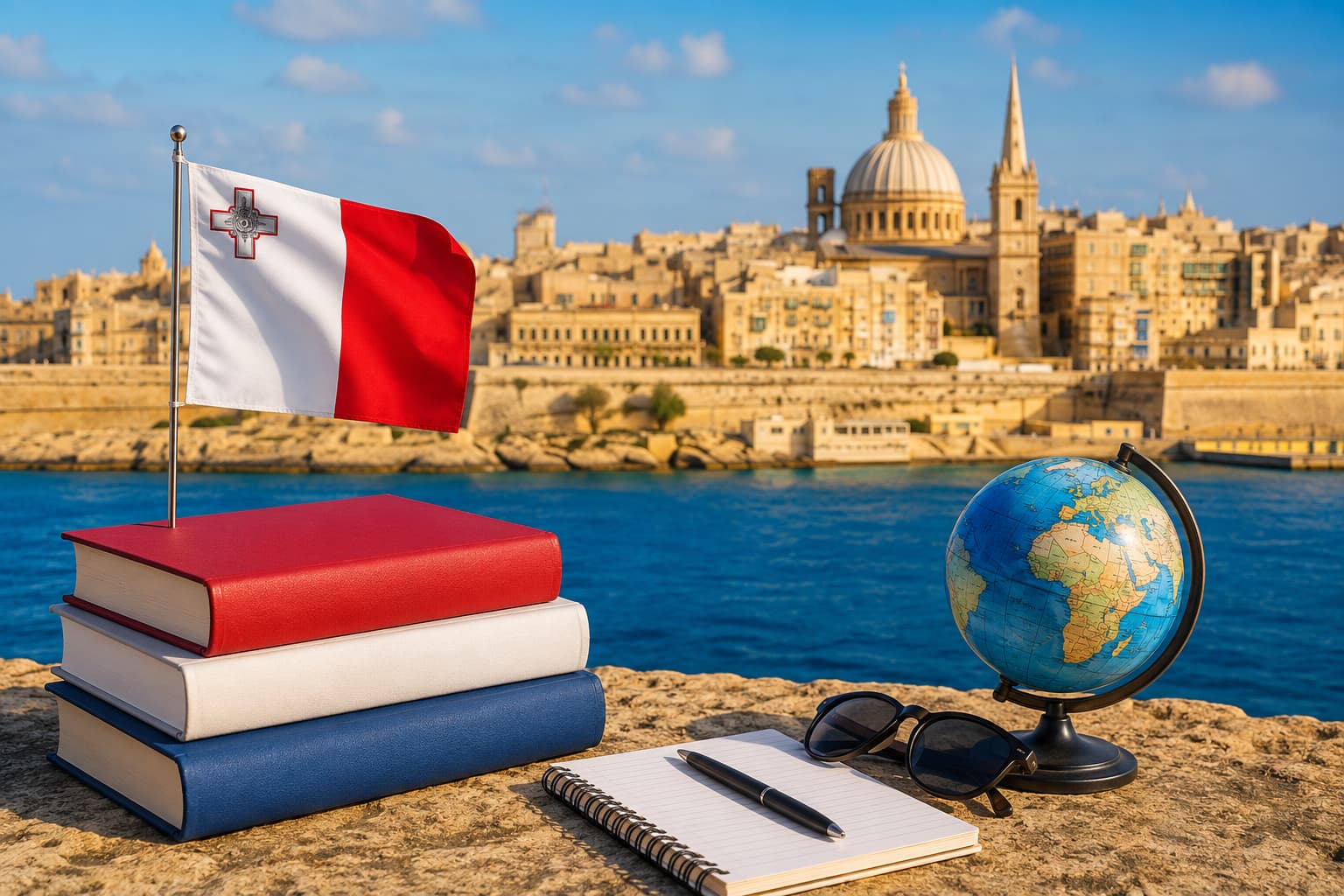 Malta'da Hangi Dil Konuşuluyor? Malta'nın Resmi Dilleri ve İngilizce Kullanımı (2026) kapak görseli